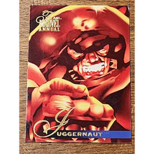Load image into Gallery viewer, Marvel Juggernaut 1995 Flair Marvel Annual Topps 48