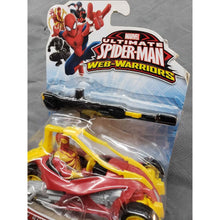 Load image into Gallery viewer, Marvel "Ultimate Spider-Man" Web Warriors IRON SPIDER Street Charger Vehicle