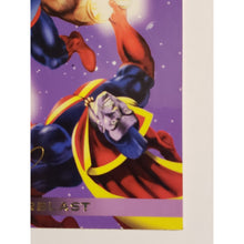Load image into Gallery viewer, 1995 FLAIR MARVEL ANNUAL - BASE CARD # 129 STARBLAST, VG