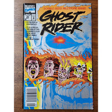 Load image into Gallery viewer, 1992 Marvel Comics GHOST RIDER #25 Double-Sized Pop-Up Centerfold G/VG