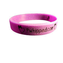 Load image into Gallery viewer, Dark Purple &quot;This Hand Is For Petting Cats&quot; Silicone Bracelet, Rubber Wristband