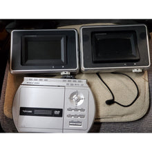 Load image into Gallery viewer, Venturer Dual Screen Mobile Portable Car DVD System, Untested, As Is. July 2004