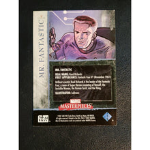 Load image into Gallery viewer, 2007 Marvel Masterpieces Gold Foil Border Parallel - Mr. Fantastic # 57