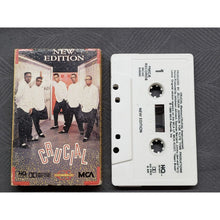 Load image into Gallery viewer, New Edition "Crucial (Remix) &amp; Instrumental" Cassette Single 1989, G/VG. Vintage