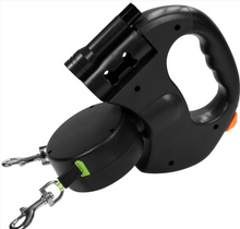 Load image into Gallery viewer, Dual Retractable Dog Leash