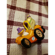 Load image into Gallery viewer, Vintage Burger King Fast Food Toy 1997 Magilla Gorilla Wacky Orange Race Car
