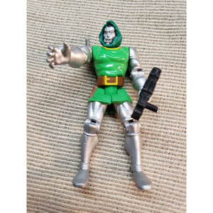1994 Toy Biz Marvel Fantastic Four Dr. Doom Action Figure W Extending Arm