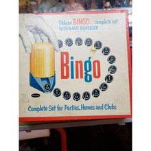 Load image into Gallery viewer, Vintage 1957 Deluxe Bingo Set With Magic Dispenser Whitman Publishing