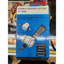 Load image into Gallery viewer, YT-160A Double Head Sheet Metal Nibbler Drill Attachment Metal Sheet Cutter