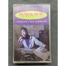 Load image into Gallery viewer, KWAME featuring A New Beginning "The Boy Genius" Cassette Tape LP, 1989 Atlantic