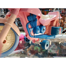 Load image into Gallery viewer, Vintage Barbie Motorcycle Pink Yellow Blue 1986 Mattel, Used, As Is, Untested
