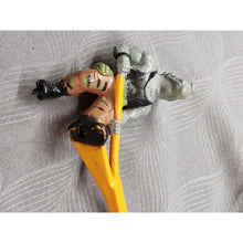 Load image into Gallery viewer, Vintage Remco TMNT Ninja Turtles 1990 Subterranean Sewer Hockey Rocksteady As Is