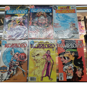 Lot of 23 Lost World of WARLORD incl 2 Annuals. 1984-5 DC Comic Books, F/G