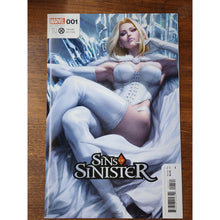 Load image into Gallery viewer, SINS OF SINISTER 1 (2023) VF Stanley Artgerm Lau EMMA FROST Variant Marvel Comic
