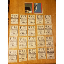 Load image into Gallery viewer, Topps 1982 E.T. The Extra-Terrestrial Album Stickers, Lot Of 20 &amp; 2 Cards