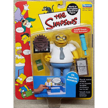 Load image into Gallery viewer, The Simpsons "Dr. Marvin Monroe" WORLD OF SPRINGFIELD - Series 10 Interactive