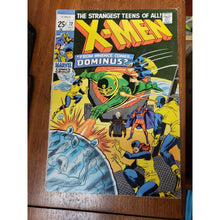Load image into Gallery viewer, X-MEN #72 Low/mid Grade. Good"FROM WHENCE COMES...DOMINUS" Marvel Comics 1971