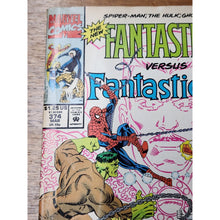 Load image into Gallery viewer, Fantastic Four # 374 1993 MARVEL FANTASTIC FOUR VS FANTASTIC FOUR SPIDRY HULK