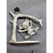 Load image into Gallery viewer, Lot Of 5 Small Pewter Statues, Various Size And Conditions, See Pictures.