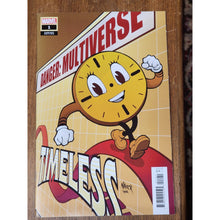 Load image into Gallery viewer, Timeless #1 February 2023 Miss Minutes Variant Marvel Comics VG, VF