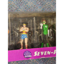 Load image into Gallery viewer, 7-Figure PVC Set Justice League Of America Silver Age 2001 DC Direct NIB Rare