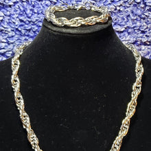 Load image into Gallery viewer, Stainless Steel, Fancy Link Singapore Chain Set.