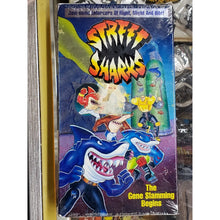 Load image into Gallery viewer, Street Sharks "The Gene Slamming Begins" (VHS, 1995) Cartoon Show. SEALED