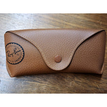 Load image into Gallery viewer, NEW Ray Ban Genuine BROWN Sunglasses Eyeglasses Case, Button Close