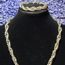 Load image into Gallery viewer, Stainless Steel, Rope Style Chain Set.