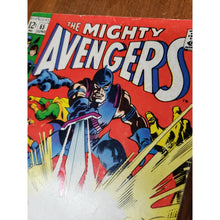 Load image into Gallery viewer, Marvel Comics The Mighty AVENGERS #65 Vision Black Panther Swordsman Fr/G 1969