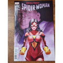 Load image into Gallery viewer, SpiderWoman #18 Legacy #113 Marvel Comics Devil’s Reign Pacheco Perez Darmata VF