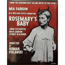 Load image into Gallery viewer, ROSEMARY'S BABY 8" x 10" Art Print by Mike Flynn, signed 1366/2200 Bam! Box...