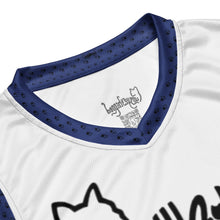 Load image into Gallery viewer, "PussyWhipped" CAT DAD. #9 Recycled Unisex 'Home Game' Basketball Jersey