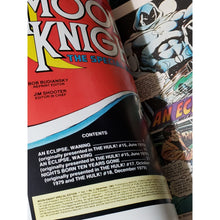 Load image into Gallery viewer, Marvel Comics Moon Knight Special Edition December 1983 VOL#1 NO#2 Comic Book VG