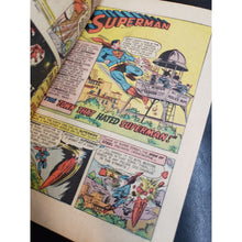 Load image into Gallery viewer, SUPERMAN 208, July 1968 The CASE of the COLLARD CRIME-FIGHTER. DC Comics G/VG