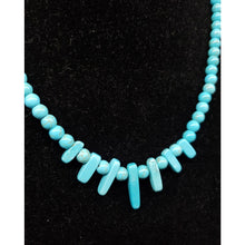 Load image into Gallery viewer, Full Length Constituted Howlite Necklace. Adjustable to 20" with Lobster Clasp