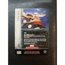 Load image into Gallery viewer, THOR 2007 Marvel Masterpieces Card #86 God of Thunder