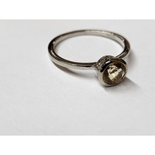 Load image into Gallery viewer, Size 8 Citrine, .75 ctw In Platinum Over .925 Sterling Silver Ring