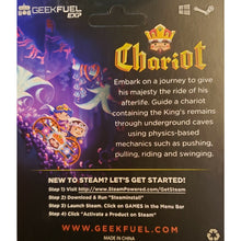Load image into Gallery viewer, CHARIOT - Steam Downloadable Game -Key Card, Geek Fuel ExclusiveEmbark on a...