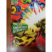 Load image into Gallery viewer, Marvel Comics The Mighty AVENGERS #65 Vision Black Panther Swordsman Fr/G 1969