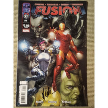 Load image into Gallery viewer, Fusion #1 2009 Top Cow Marvel Comic Book Autograph Signature Tyler Kirkham