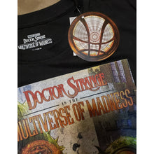 Load image into Gallery viewer, Doctor Strange "MULTIVERSE OF MADNESS", Movie scene on Comic Art, Medium T Shirt