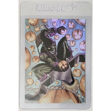 Load image into Gallery viewer, BAM! GEEK Box Artist Sketch Card Villain Spider-Man Green Goblin FOIL SSP 67/100