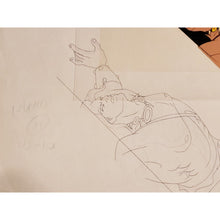 Load image into Gallery viewer, CONAN THE ADVENTURER Cartoon Animation 10x12.5" Cel 1D 298-7 Conan Hurt On Back