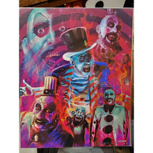 Load image into Gallery viewer, House of 1000 Corpses Captain Spaulding SID HAIG Bam Box 8x10 Art Print /500