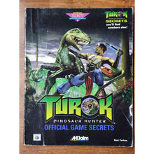 Load image into Gallery viewer, VTG 1997 Turok: Dinosaur Hunter Official Game Secrets - Akklaim Strategy Guide