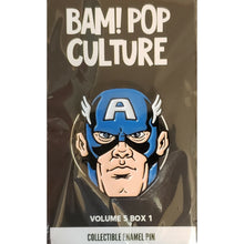 Load image into Gallery viewer, CAPTAIN AMERICA Limited Enamel Pin (Marvel, Avengers) Bam! Box 5.1 Exclusive