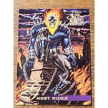 Load image into Gallery viewer, Ghost Rider 1995 Flair Marvel Annual Card #123 Comic Card G/VG