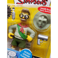 Load image into Gallery viewer, The Simpsons "Scout Leader Flanders" WORLD OF SPRINGFIELD Series 10 Interactive