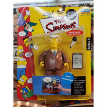 Load image into Gallery viewer, The Simpsons "Kent Brockman " WORLD OF SPRINGFIELD - Series 5 Interactive Figure